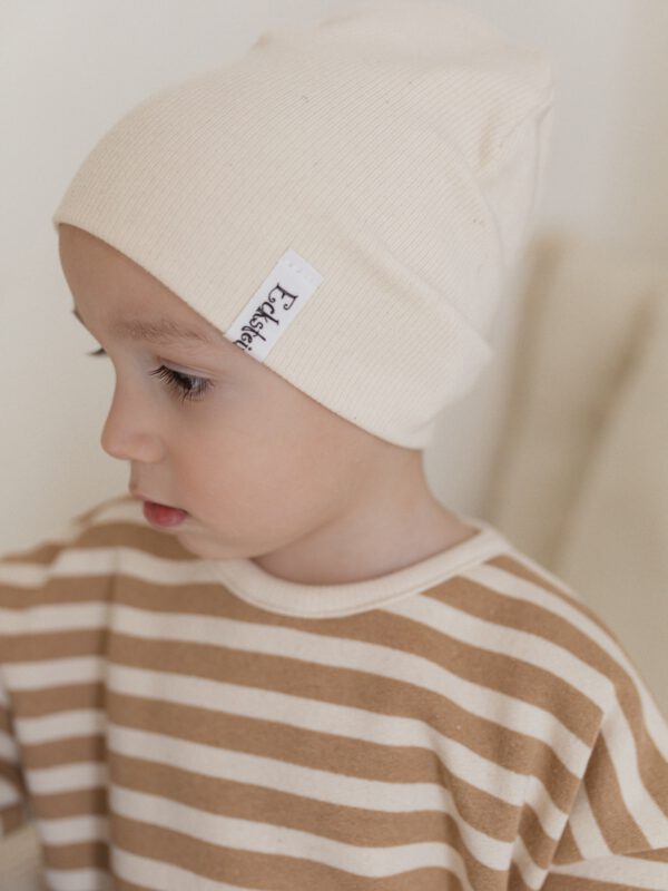 Rib Mütze Natur