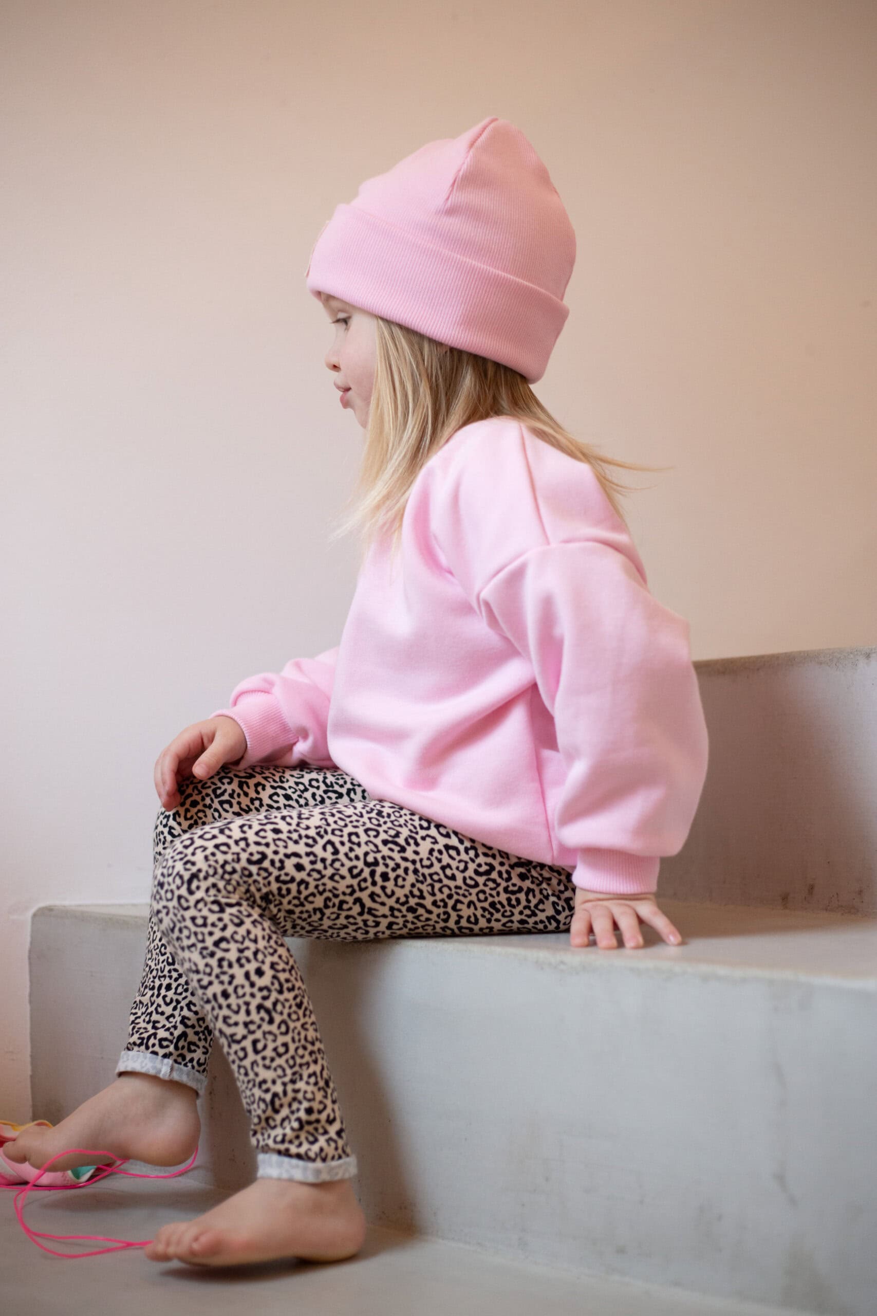 Hipster Beanie pink – Bild 3